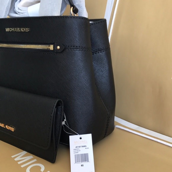 💦🌻mk Satchel set🌻crossbody/Hailee bag/black - Picture 2 of 8